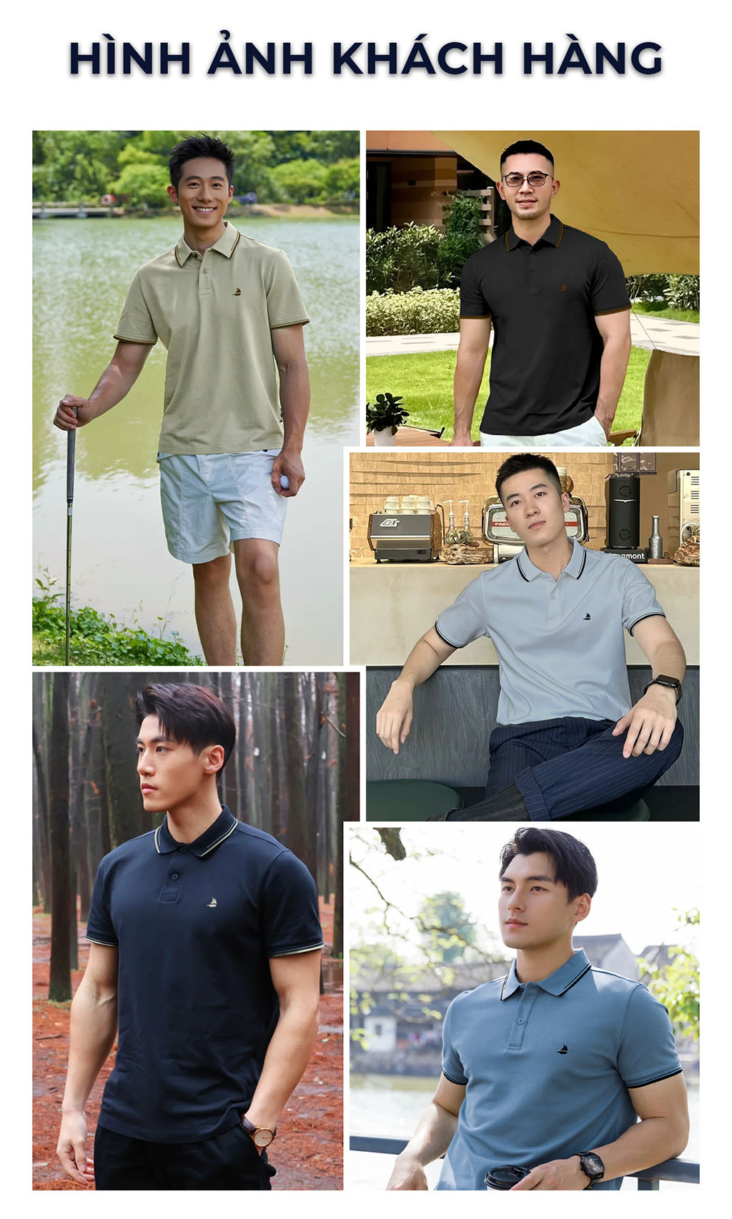 Mô tả Áo polo nam cao cấp có cổ GALIO [Tặng Kèm Hộp Quà] Vải cá sấu FeelMax thoáng mát - SIXMEN - 9