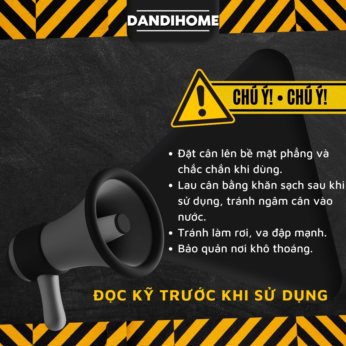 Mô tả Cân tiểu ly điện tử mini nhà bếp, cà phê DandiHome có độ chính xác cao - 8