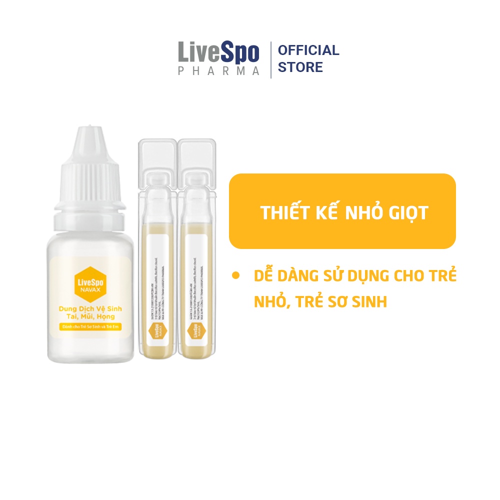 Mô tả Combo 1 Bình xịt Navax 20ml và 2 Navax sơ sinh( 5 ống) giúp giảm viêm mũi, nghẹt mũi, sổ mũi - 4
