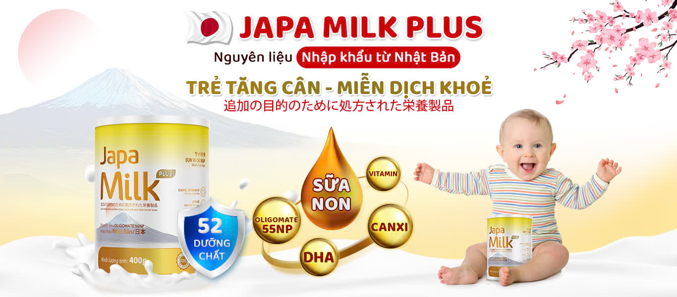 Mô tả sữa non JAPA MILK giúp trẻ tăng cân phát triển toàn diện chính hãng Japa Kids - 1