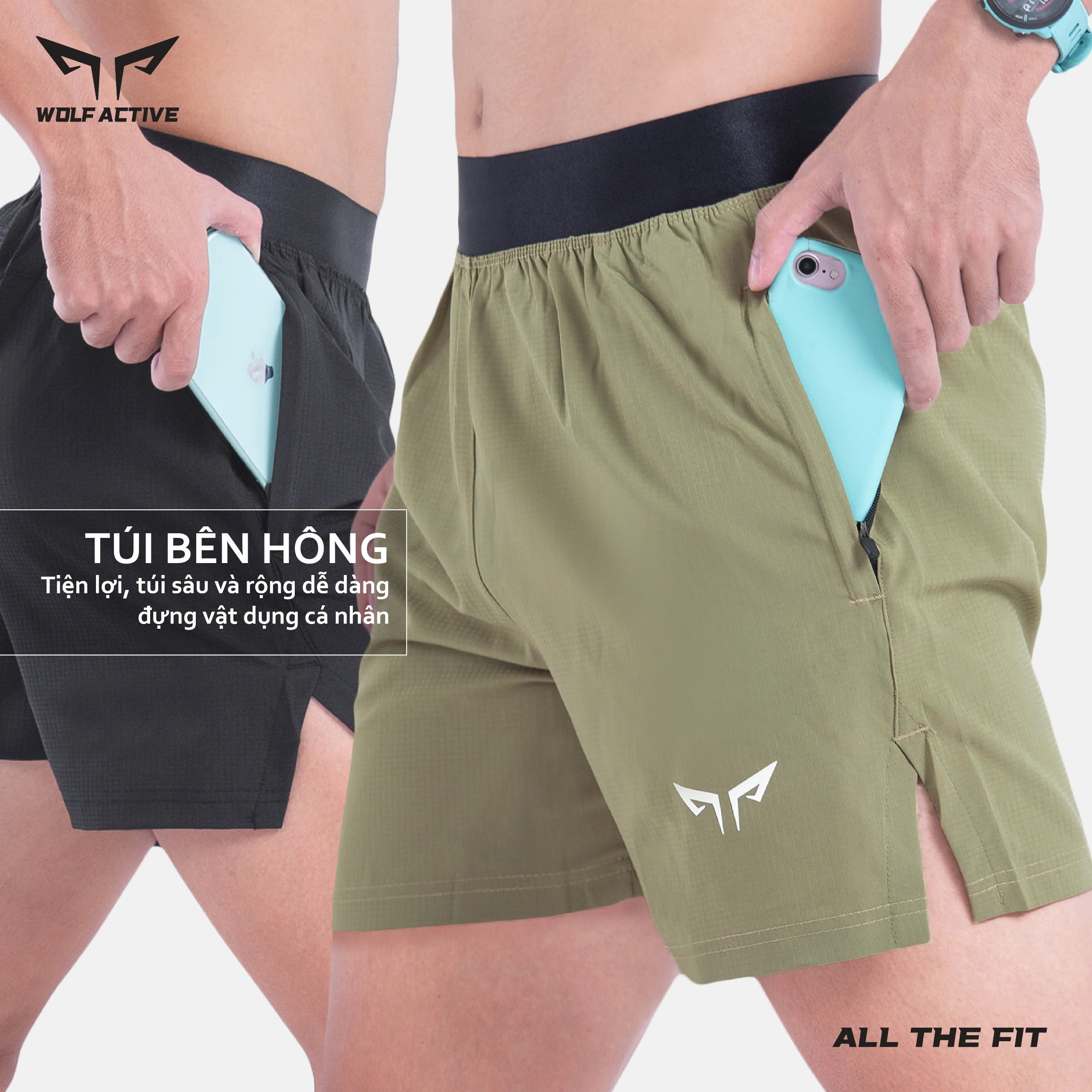 Túi hai bên Wolf Active Speed Run W130