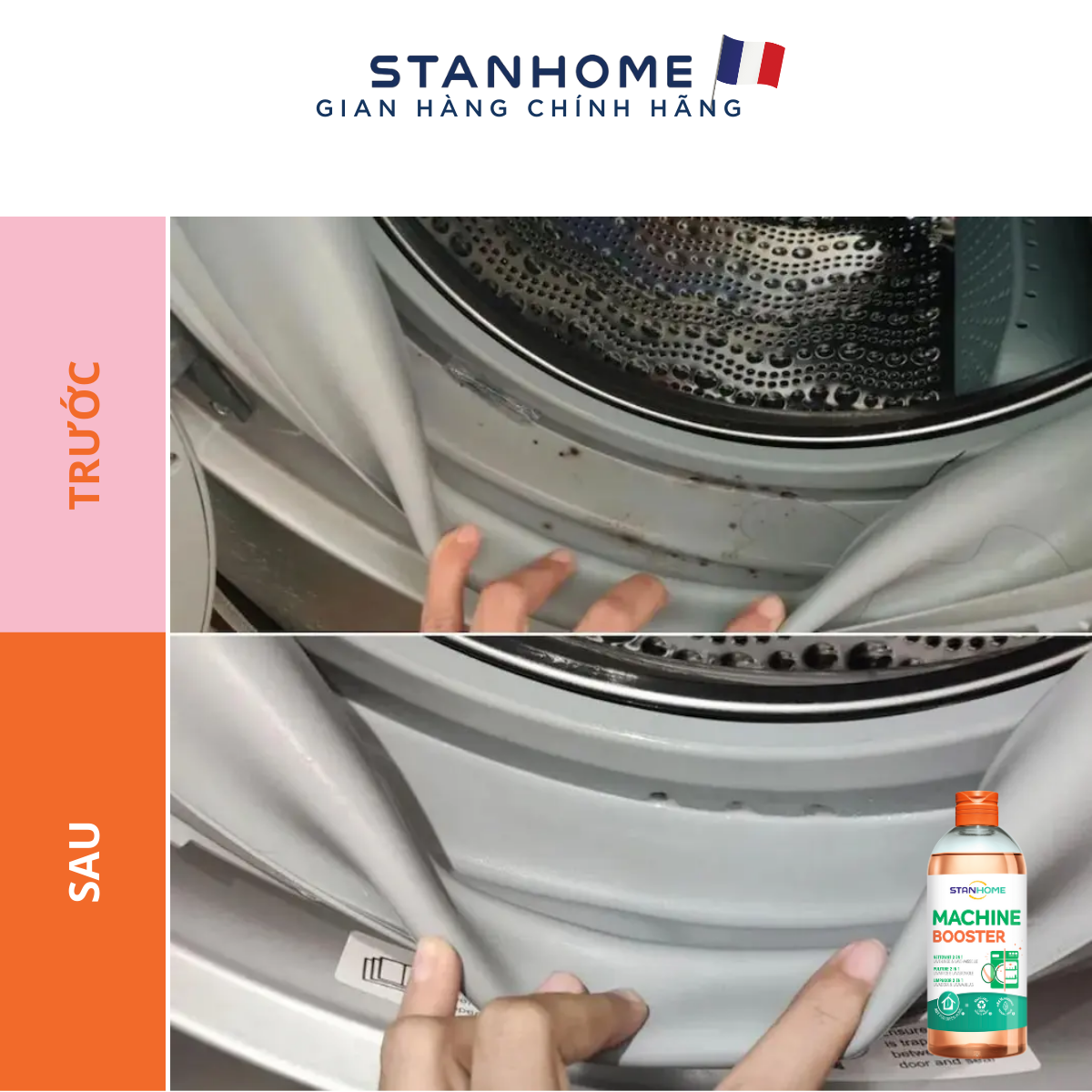 Stanhome Machine Booster thân thiện môi trường