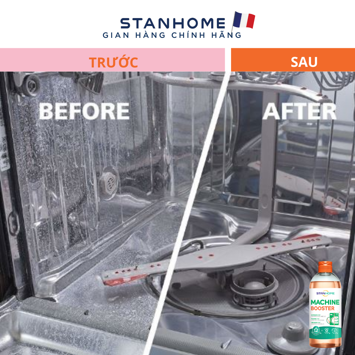 Đánh giá người dùng Stanhome Machine Booster
