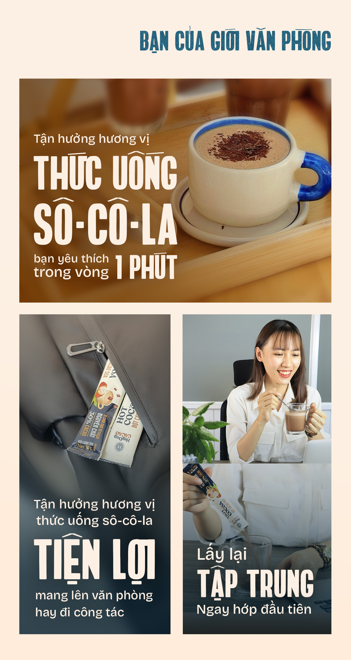 Mô tả Bột Cacao Sữa Heyday - Đậm Vị Chân Thật Từ Cacao Nguyên Chất - Hộp Giấy 12 Gói x 20g - 5
