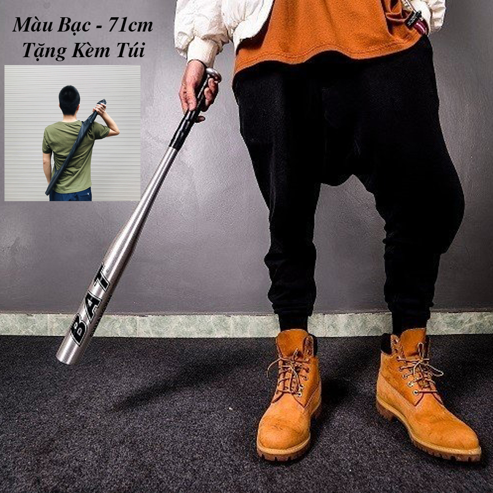 Mô tả Gậy Bóng Chày 71cm (28inch) - Chọn Màu Hợp Kim Thép Cứng - Tặng Túi Đựng Gậy Bóng Chày Chính Hãng Amalife - 2