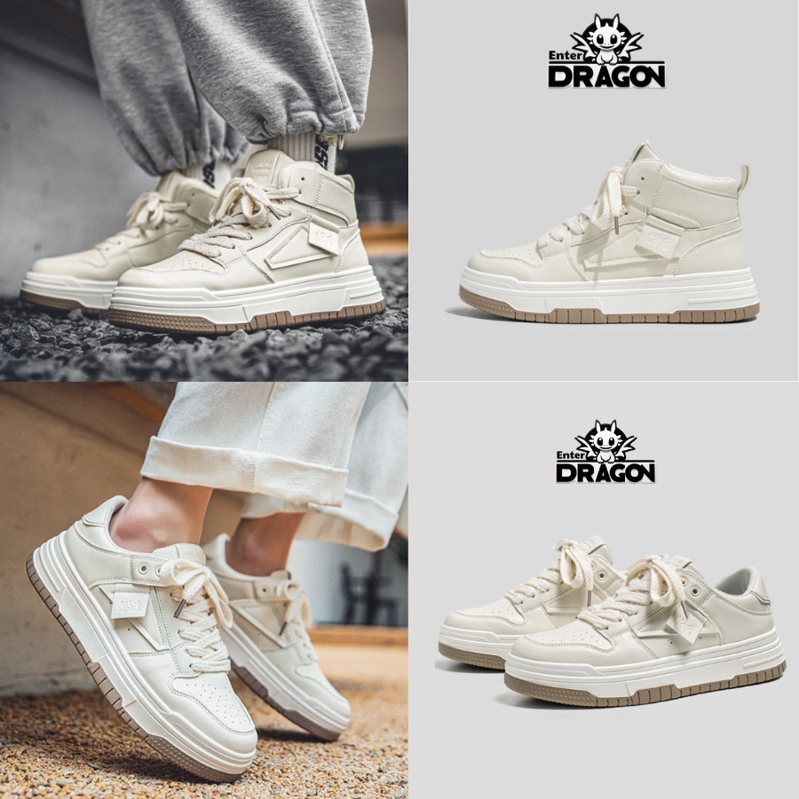 Mô tả Giày thể thao sneaker nam nữ Enter Dragon De Monaco new 2024 ( 2 Phiên bản cổ thấp và cổ cao ) - 8