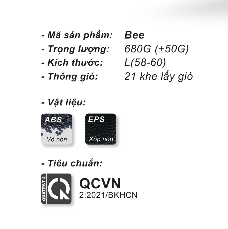 Nón POC Đạt Chuẩn Xe Máy Falcon Bee Màu Xám Xi Măng + Sẵn 2 kính và kèm ...
