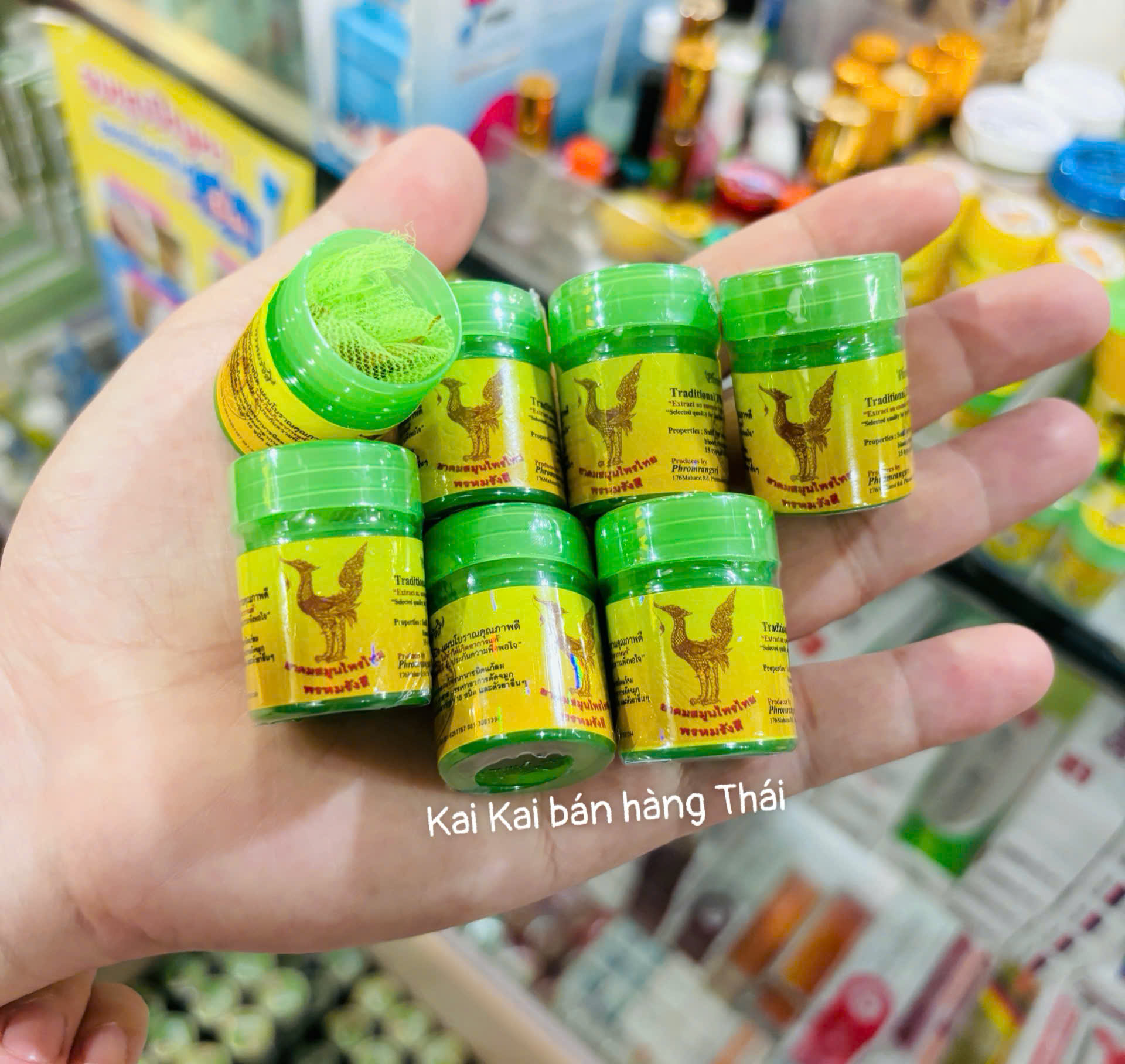 1 Hủ hít dầu bạc hà thảo dược mini Traditional Thai Herbal Inhalant ...