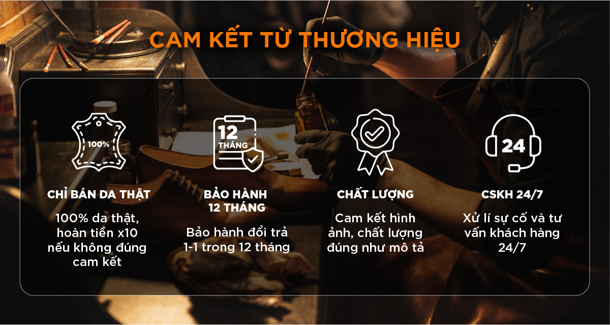 Mô tả Giày lười nam da bò nappa cao cấp G120 Bụi leather hộp sang trọng Bảo hành 12 tháng - 1