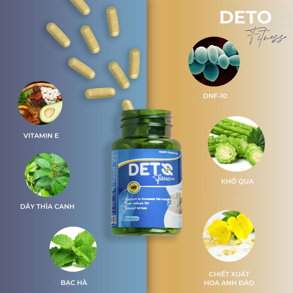 DETO5箱セット （deto fitness 6箱セット（Dets Deto Fitness