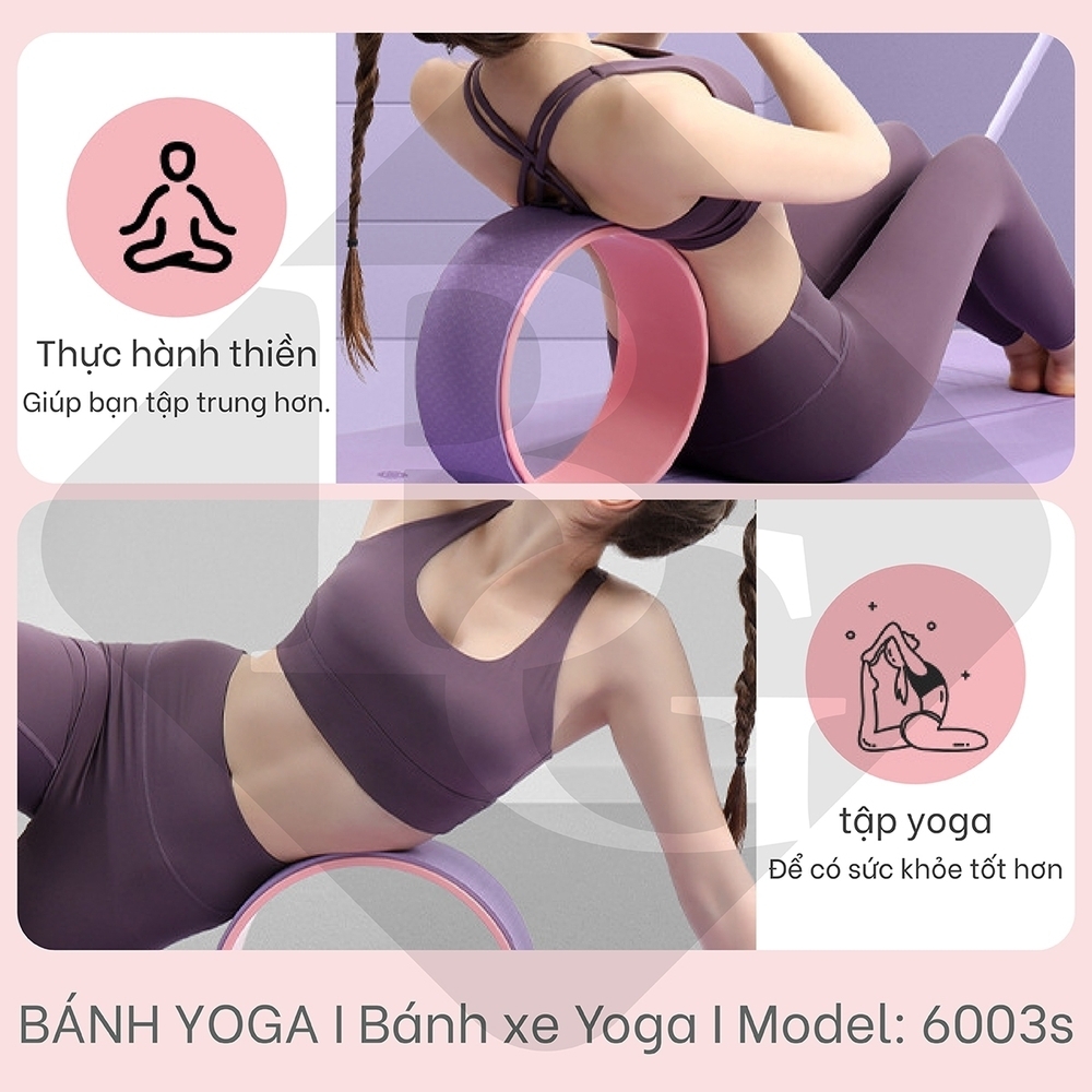 Mô tả BG Vòng Tập Yoga, Vòng Yoga Nhựa ABS 30X12CM Tập Lưng Cao Cấp- Yoga Wheel - 11