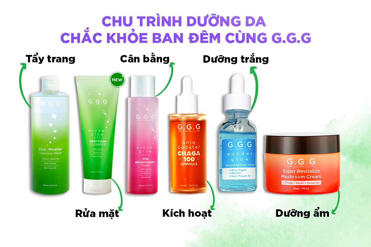 Mô tả COMBO Sạch sâu, Ẩm mịn, Không khô da từ Rau Má - G.G.G Nước Tẩy Trang Cica 400ml & Sửa Rửa Mặt Cica 125gr - 8