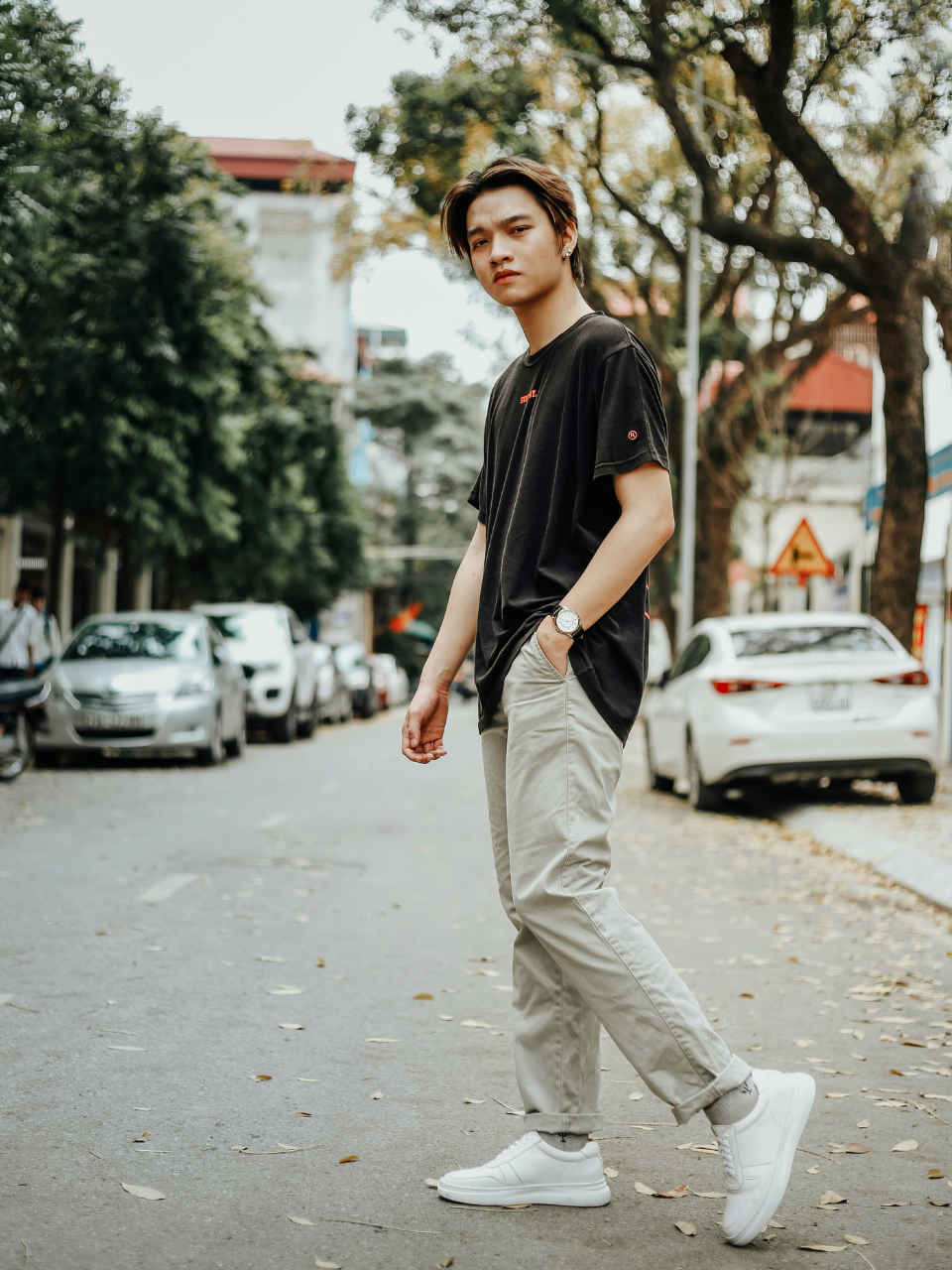 Mô tả Giày thể thao SMARTMEN tăng chiều cao SMART-05 Trắng - 2