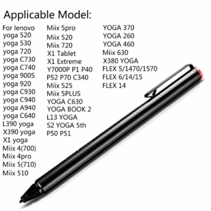ThinkPad 11e Yoga Gen5 için ThinkPad Pen Pro 4X80R38451