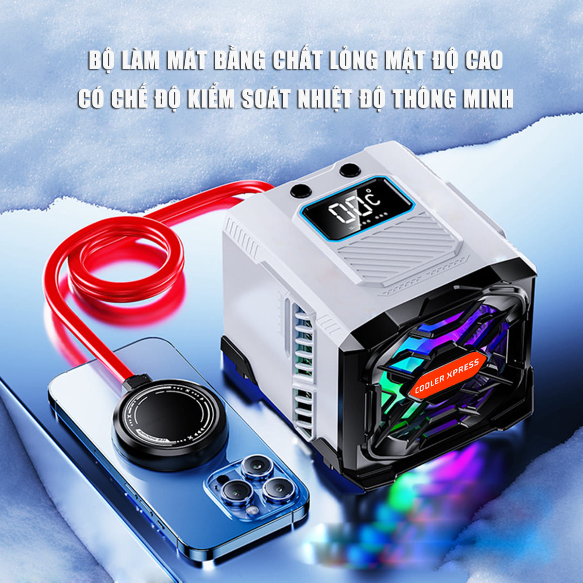 Quạt tản nhiệt điện thoại DL19 SE XL30 XL29 XL 36 Pro AI sò lạnh nước ...