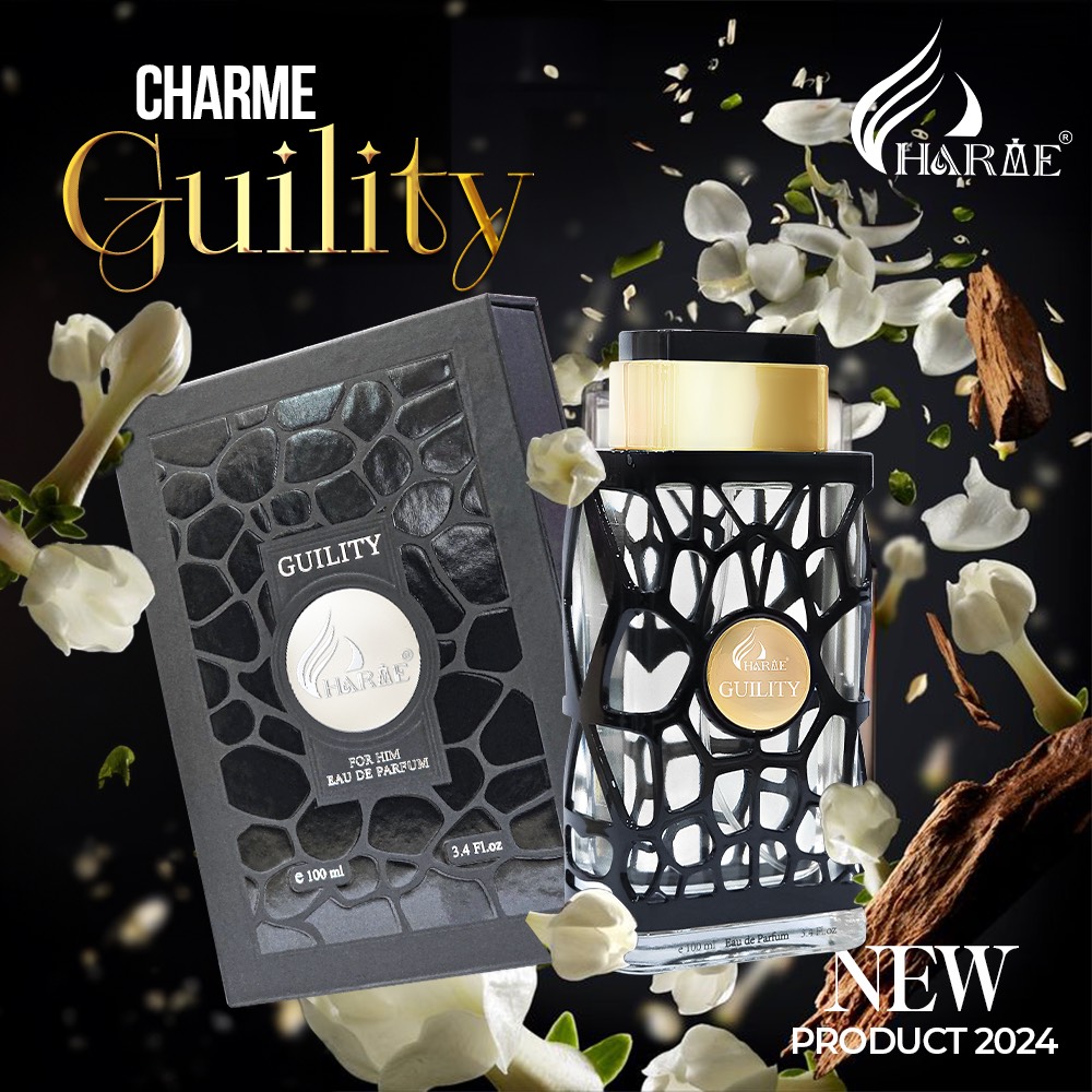Mô tả Nước Hoa Nam CHARME GUILITY PHIÊN BẢN 2024 100ml Lưu Hương Lâu, Bí Ẩn, Lịch Lãm, Chính Hãng - 1