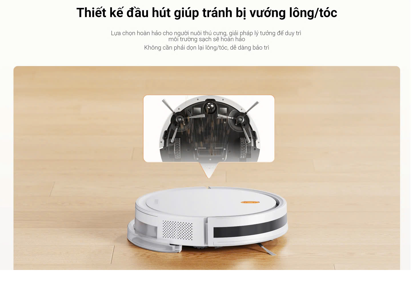 Cận cảnh Robot Xiaomi Vacuum E5