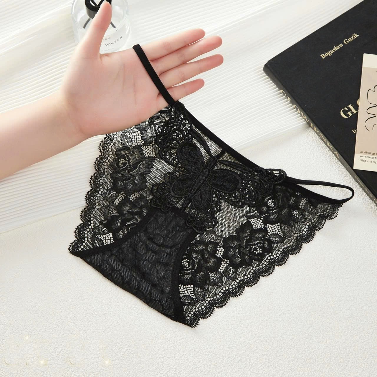 Mô tả BST Quần Lót Nữ Ren VICCI Sexy Chun Hông Gợi Cảm Tạo Đường Cong Quyến Rũ - 5