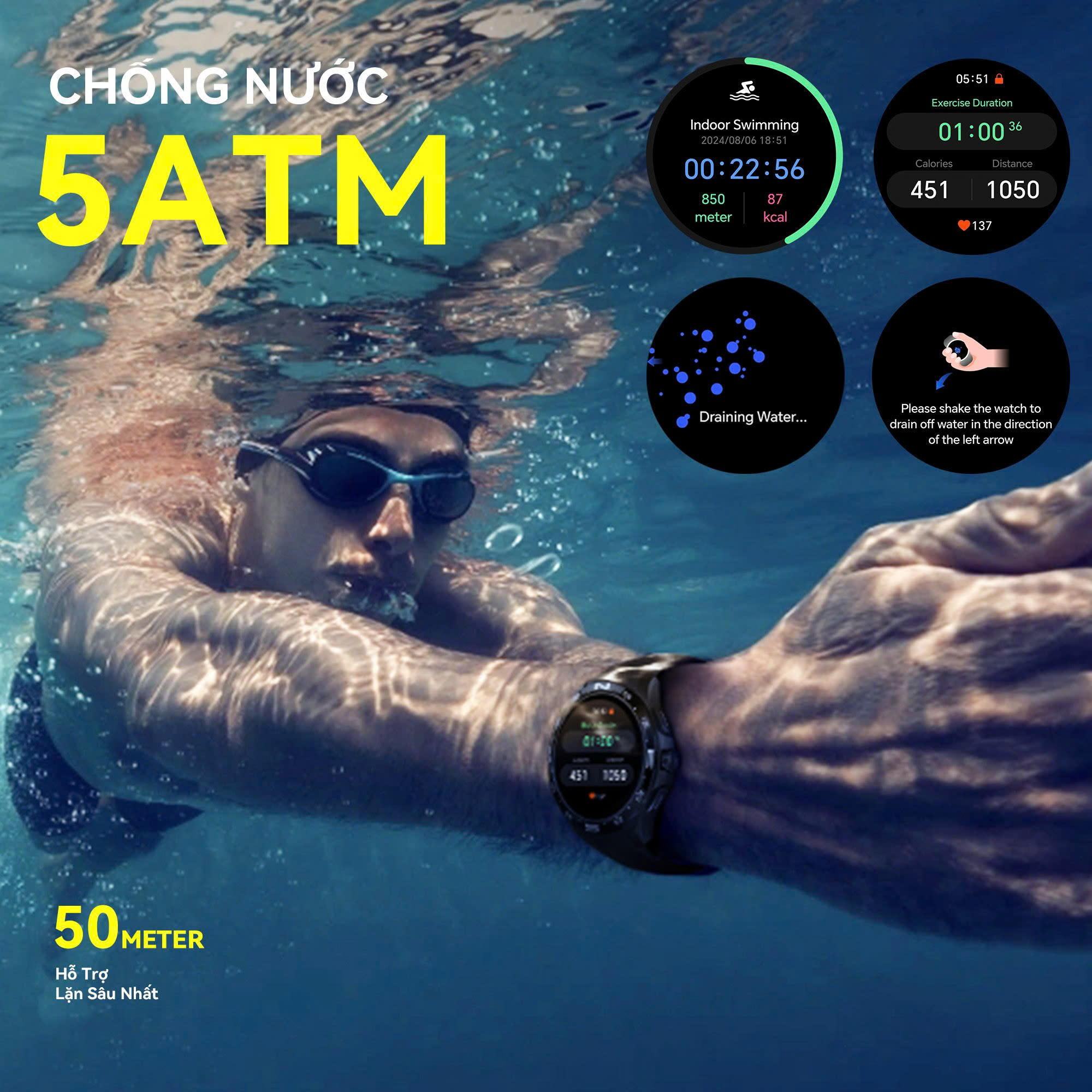 Mô tả Đồng hồ thông minh Kieslect Actor | Màn hình LTPO 1.58" 1000nit - Trợ lý giọng nói AI | Nghe gọi phát nhạc | BH 12 tháng - 6