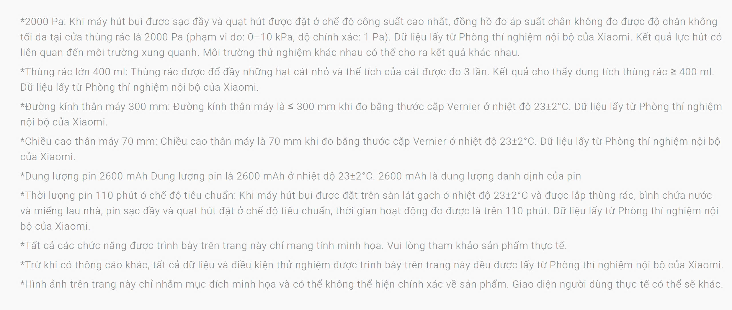 Robot Xiaomi Vacuum E5 góc nhìn khác