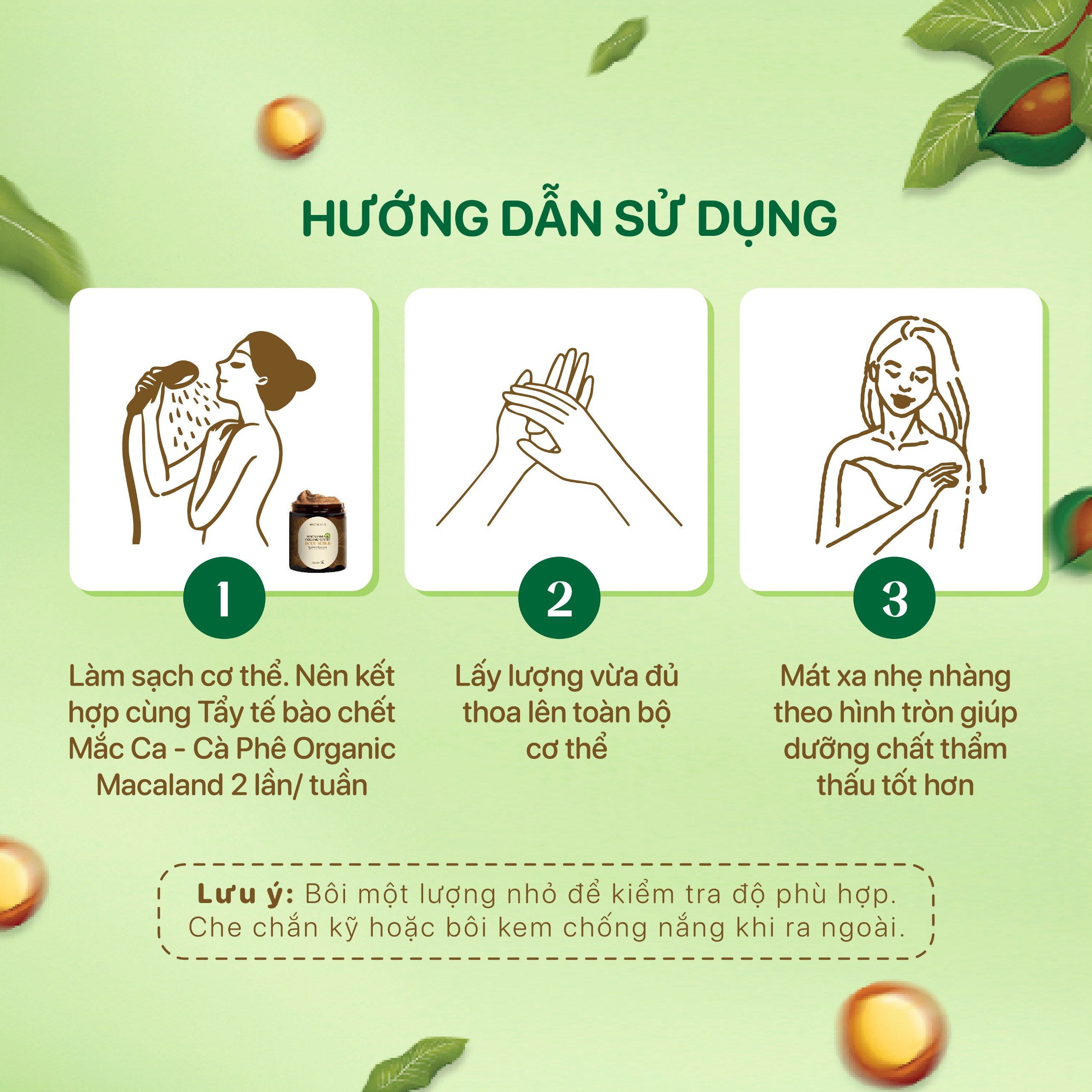 Mô tả Sữa Dưỡng Thể Body Lotion Mắc Ca MACALAND 250ml Dưỡng Ẩm, Sáng Da, Lưu Hương Thơm Dịu Nhẹ - 3