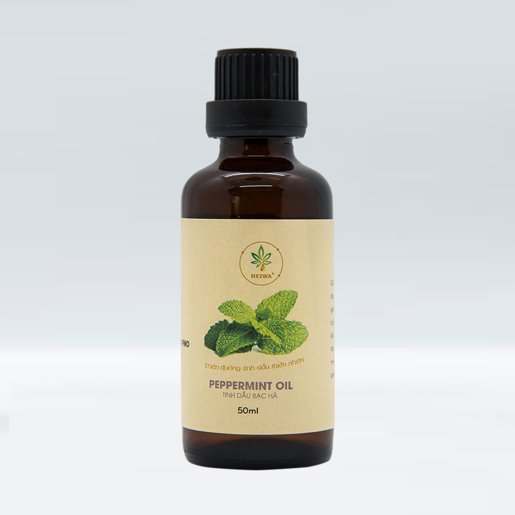 Mô tả Tinh dầu Bạc hà HEIWA 50ml nhập khẩu Ấn Độ có giấy kiểm định - 1