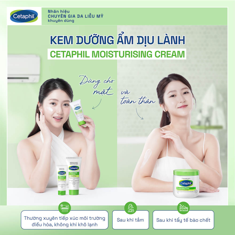 Mô tả Kem dưỡng ẩm cho da nhạy cảm Cetaphil Moisturizing Cream 453g - 7