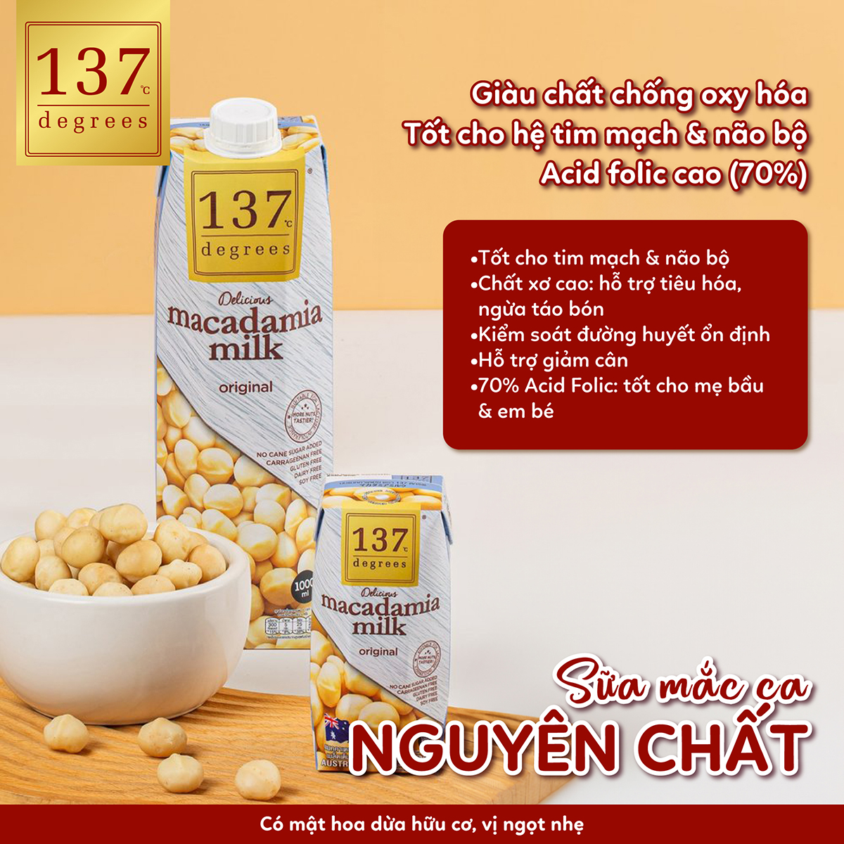 Lợi ích Sữa Hạt 137 Degrees
