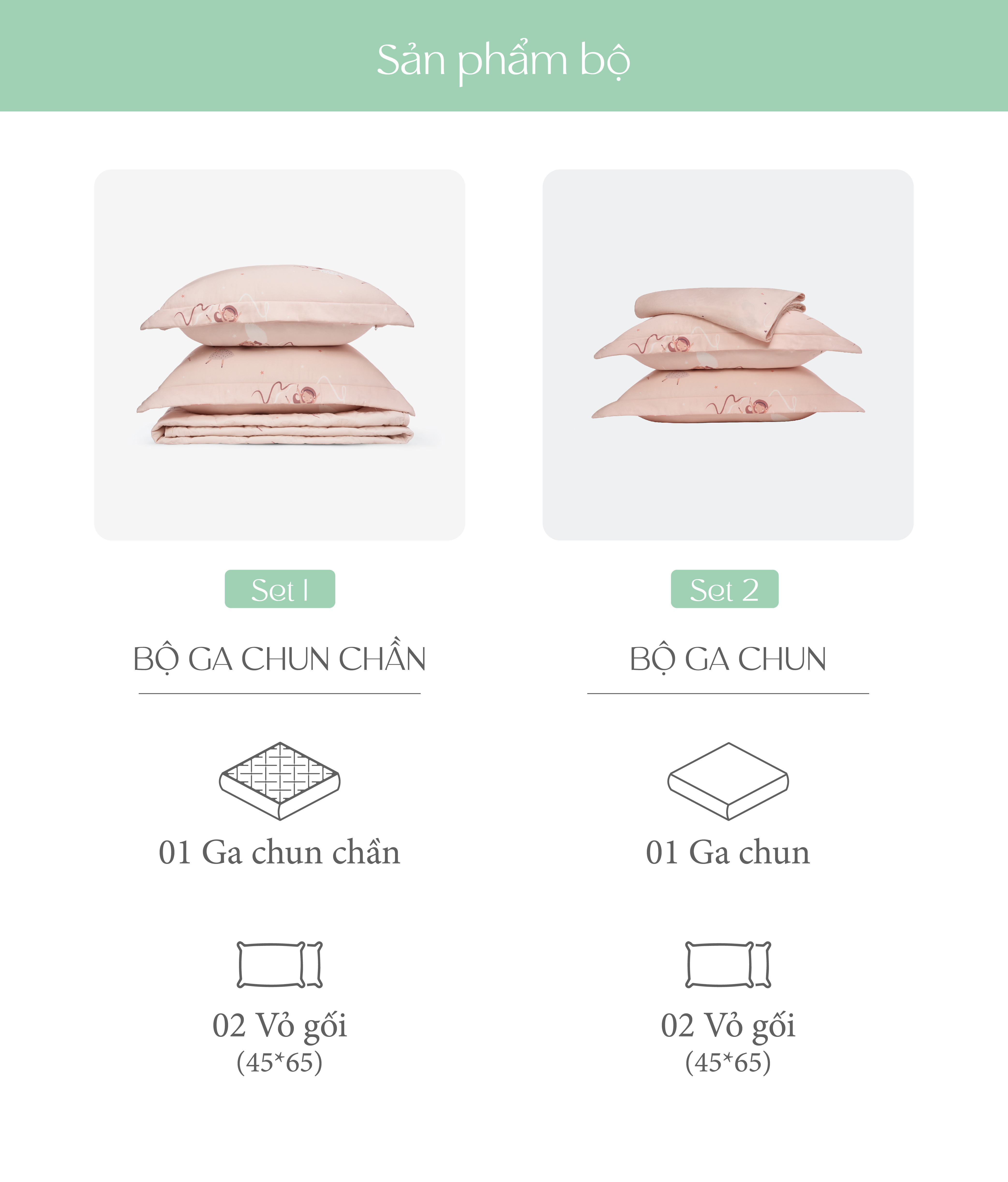 Mô tả Bộ chăn ga gối Vũ Điệu Dịu Dàng - CPM25203 Everon ( chất liệu Modal, họa tiết in) BST2025 - 2