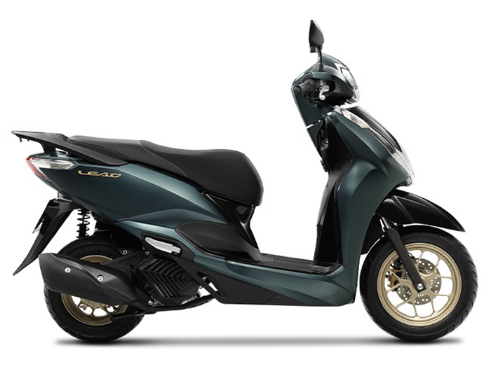 Màu xanh xám Honda Lead 125cc 2025