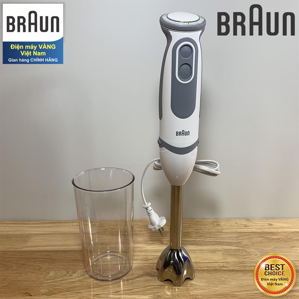 Mô tả Máy xay cầm tay thế hệ mới Braun MQ5200 Soup Vario - 1000W - 1