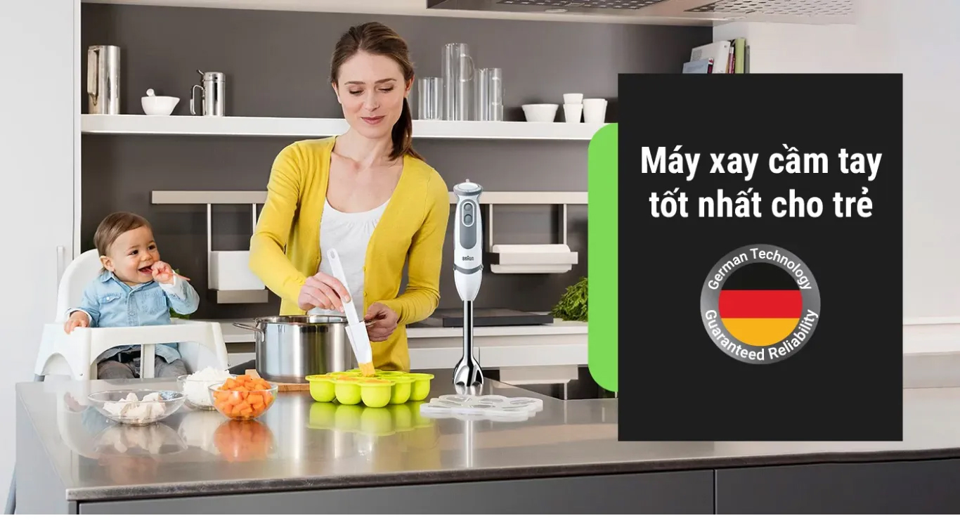 Mô tả Máy xay cầm tay thế hệ mới Braun MQ5200 Soup Vario - 1000W - 4