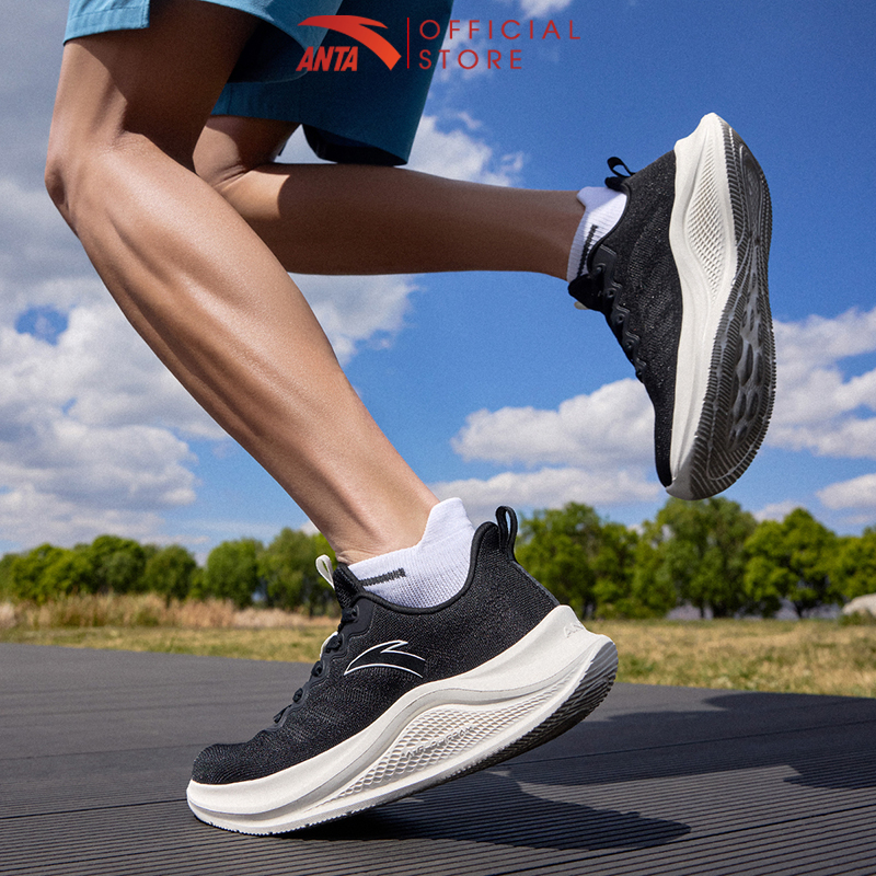 Mô tả Giày thể thao chạy bộ nam siêu nhẹ Basic-Running Anta Sports 9124E5509 Giày chạy cơ bản nam race < 10km, siêu nhẹ - 3