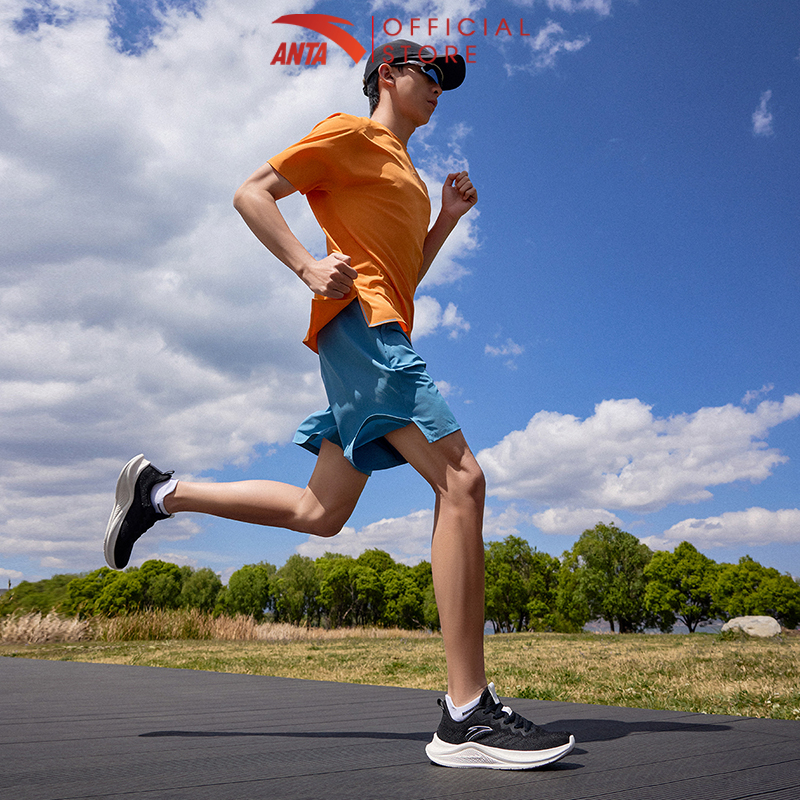 Mô tả Giày thể thao chạy bộ nam siêu nhẹ Basic-Running Anta Sports 9124E5509 Giày chạy cơ bản nam race < 10km, siêu nhẹ - 5