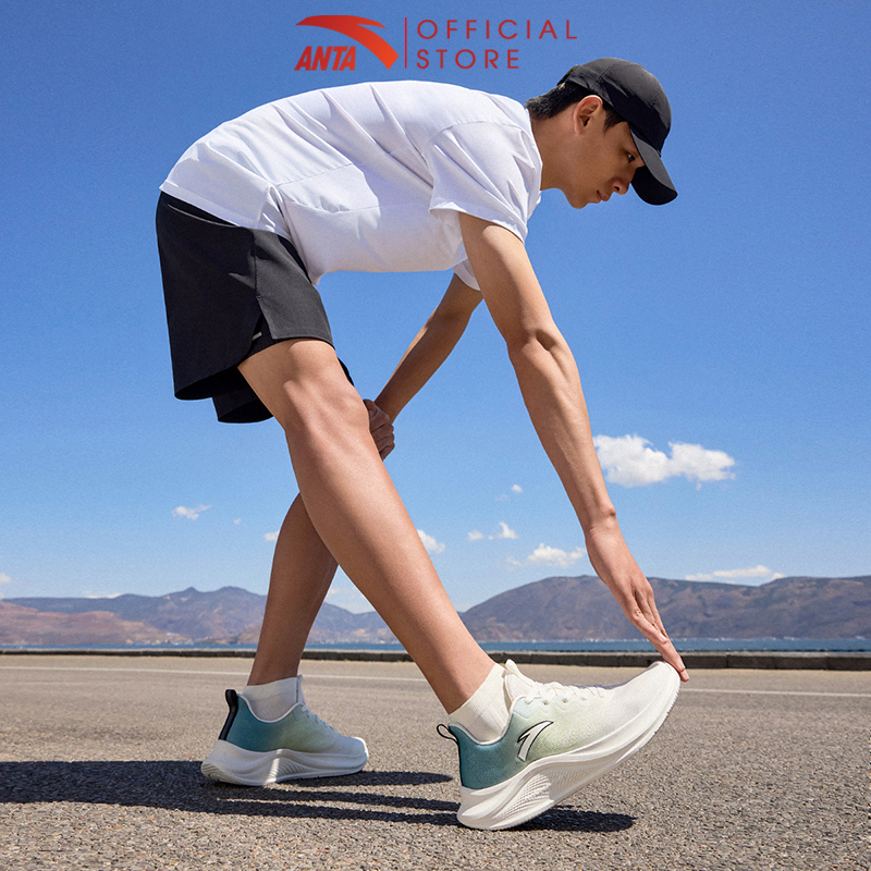 Mô tả Giày thể thao chạy bộ nam siêu nhẹ Basic-Running Anta Sports 9124E5509 Giày chạy cơ bản nam race < 10km, siêu nhẹ - 7