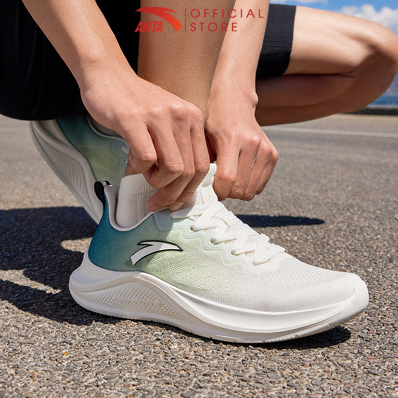 Mô tả Giày thể thao chạy bộ nam siêu nhẹ Basic-Running Anta Sports 9124E5509 Giày chạy cơ bản nam race < 10km, siêu nhẹ - 10