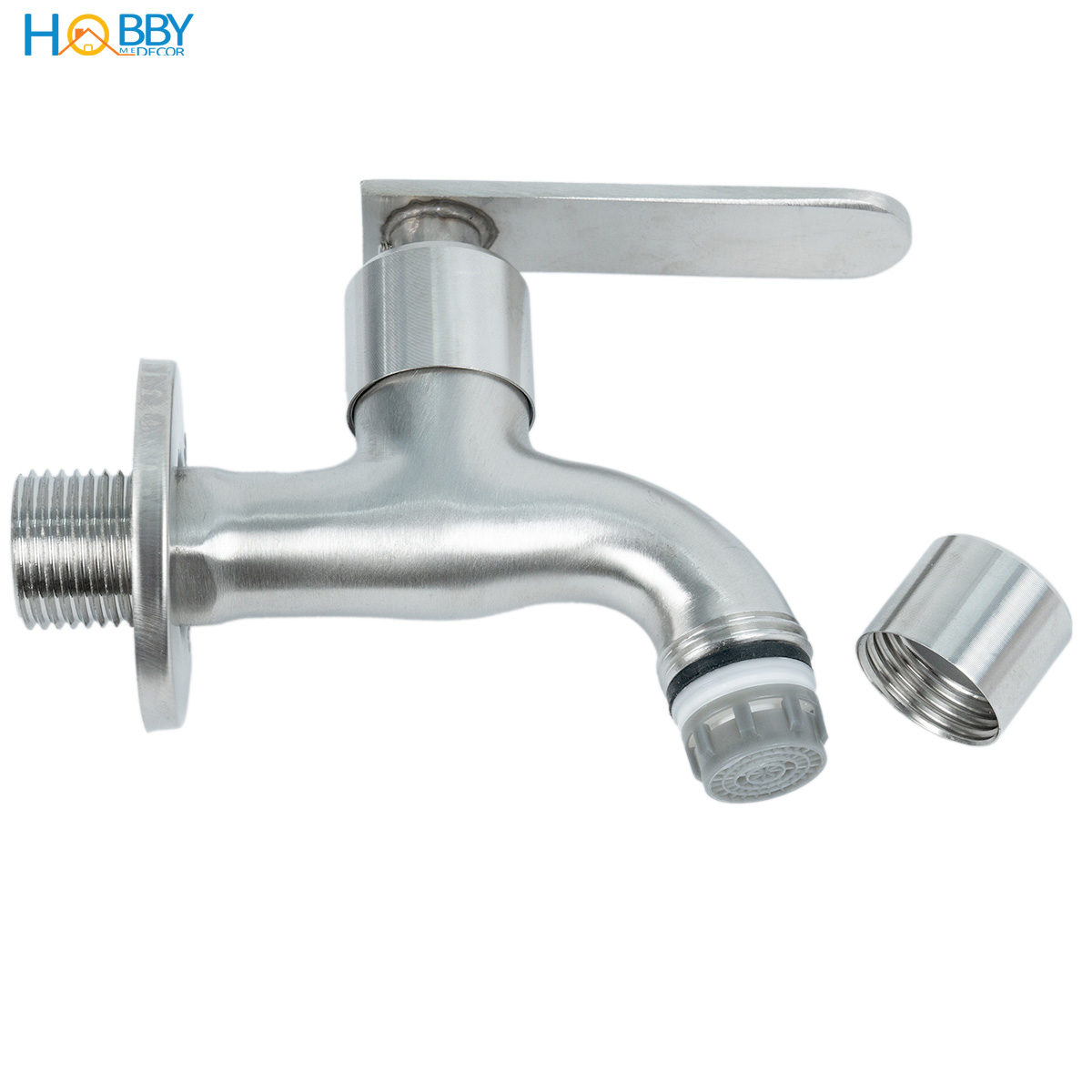 Mô tả Vòi xả hồ cấp nước máy giặt xả rửa sàn inox 304 Hobby home decor VIN2 - 2