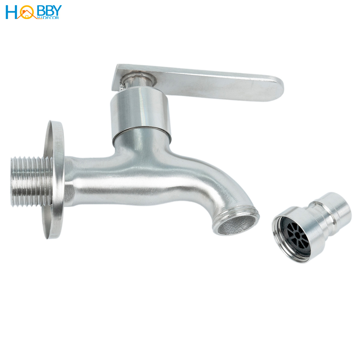 Mô tả Vòi xả hồ cấp nước máy giặt xả rửa sàn inox 304 Hobby home decor VIN2 - 4