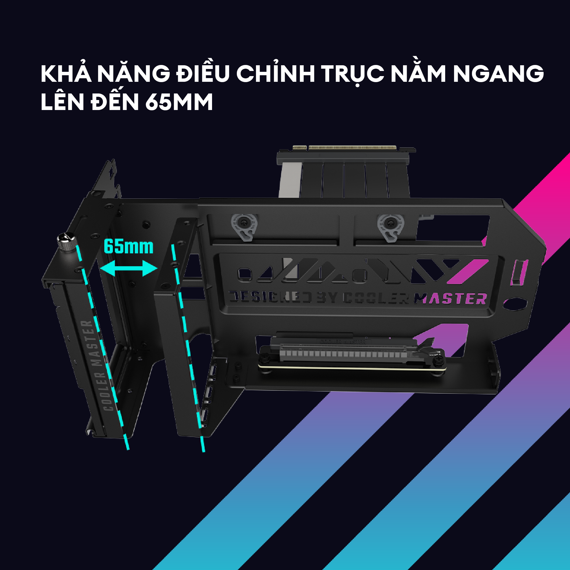 Bộ Dựng VGA Cooler Master Vertical GPU Holder Kit Ver 3 (PCI 4.0 165mm ...