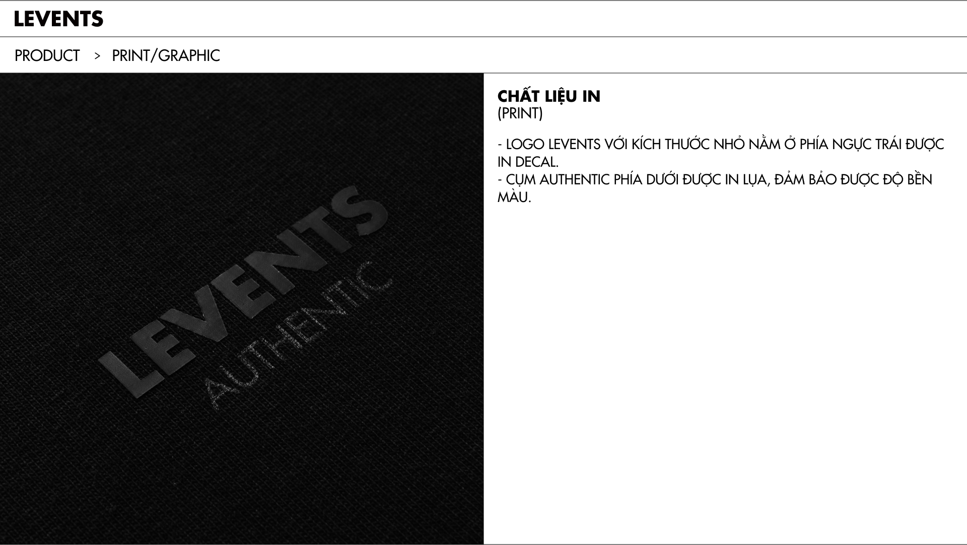 Áo Thun Levents Classic Semi-Oversize Tee 100% Cotton T-shirt Unisex ...