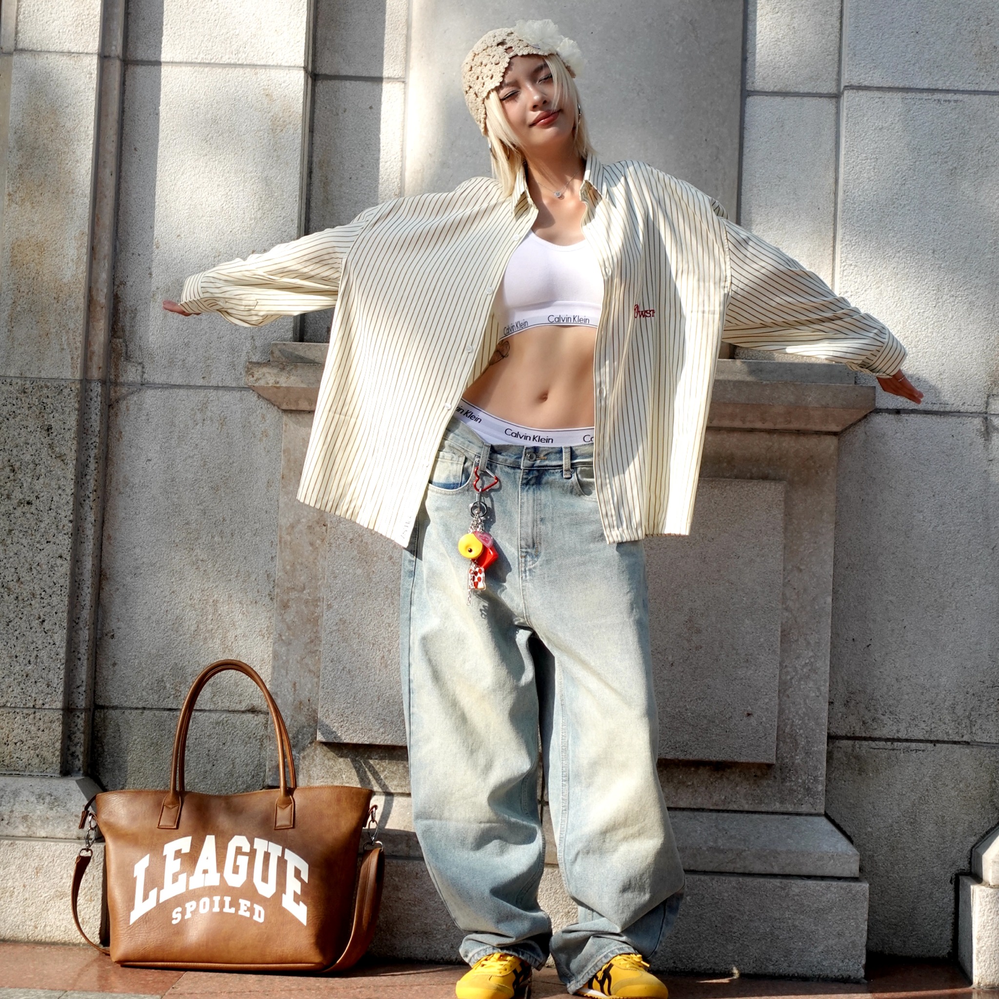 Mô tả Quần Jeans Oh Wonder Studio Le Voyage Blue Sand - 2