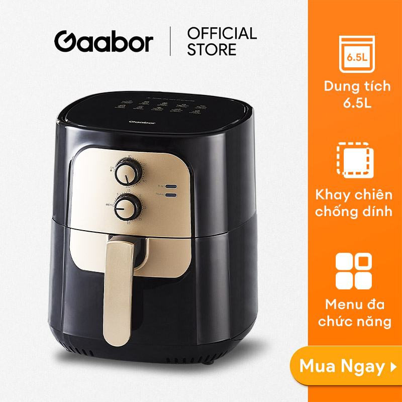 Nồi chiên không dầu Gaabor AF65M-BK01A