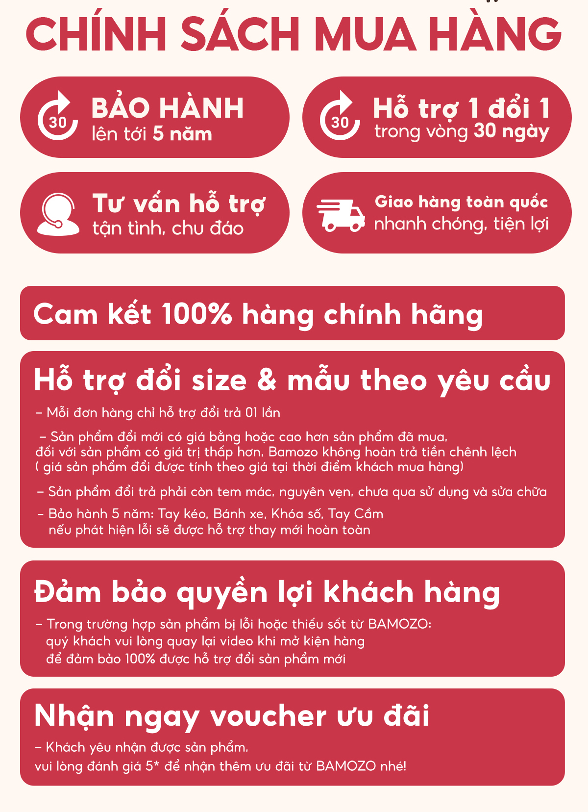 Mô tả Vali Kéo Du Lịch Bamozo 8809 Size 20/24/28 Chống Va Đập Chống Trầy Xước Bảo Hành 5 Năm - 7