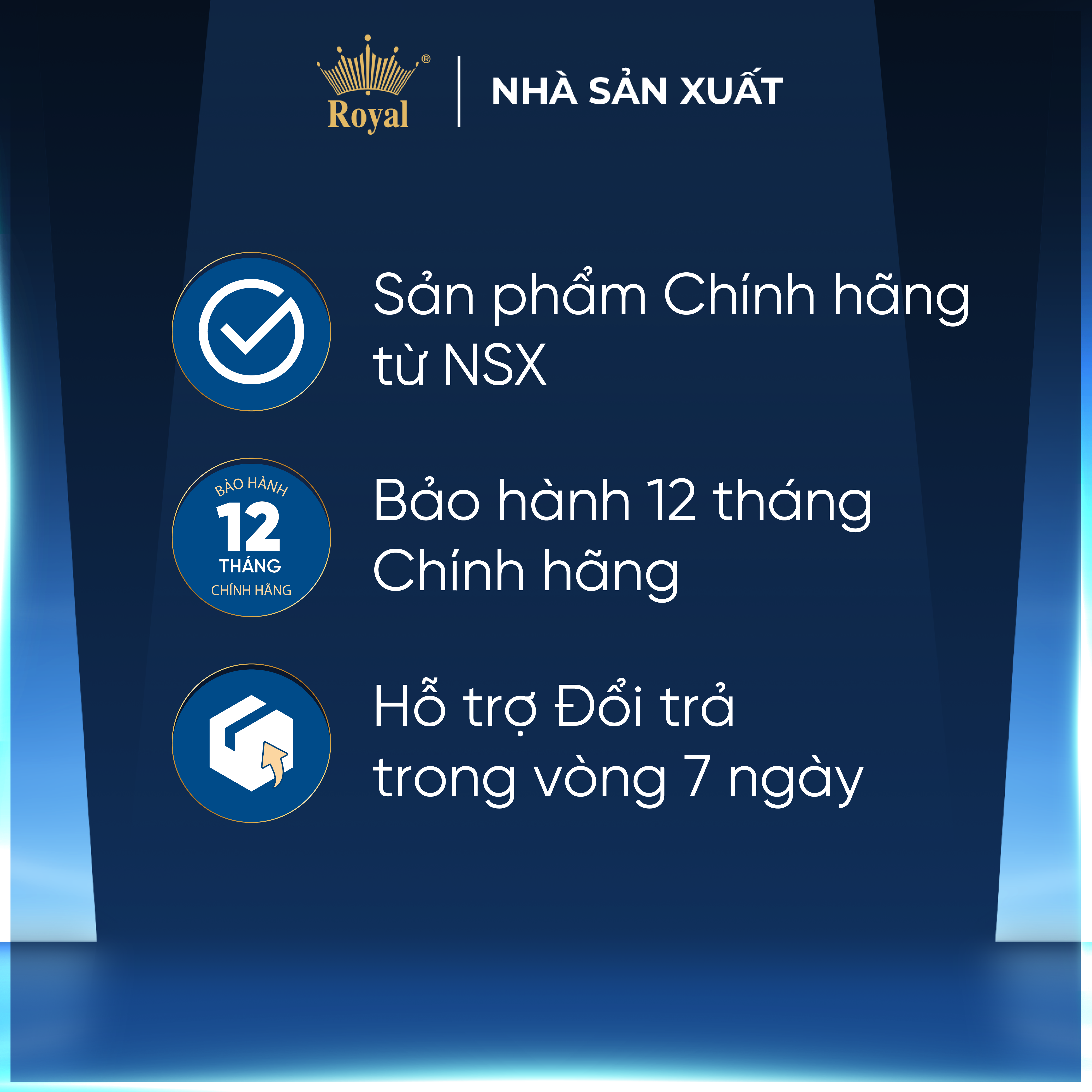 Chính sách đổi trả của Royal Helmet
