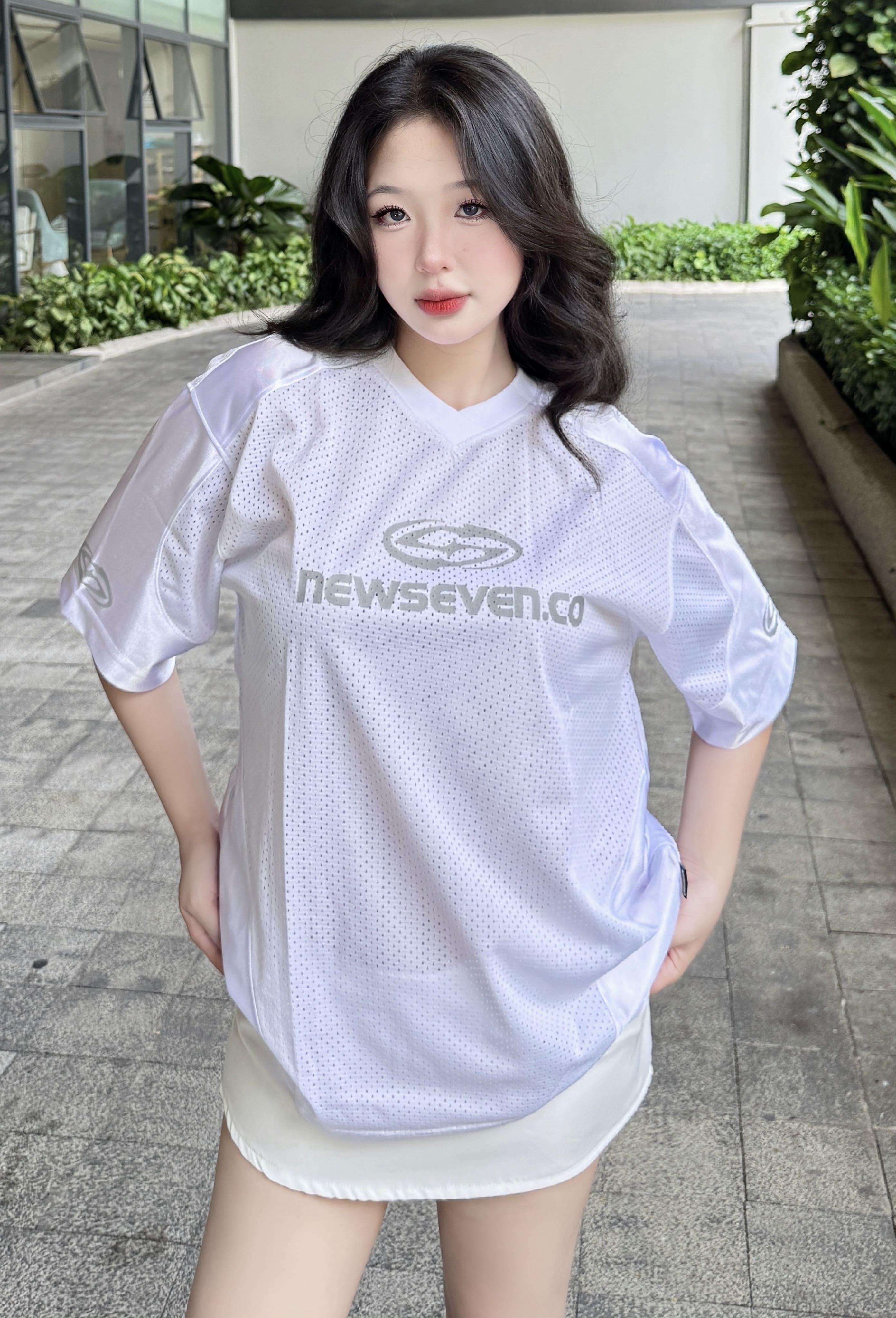 Mô tả Áo Thun Nam Nữ NEWSEVEN Mesh Sports T-Shirt AT.362 - 2