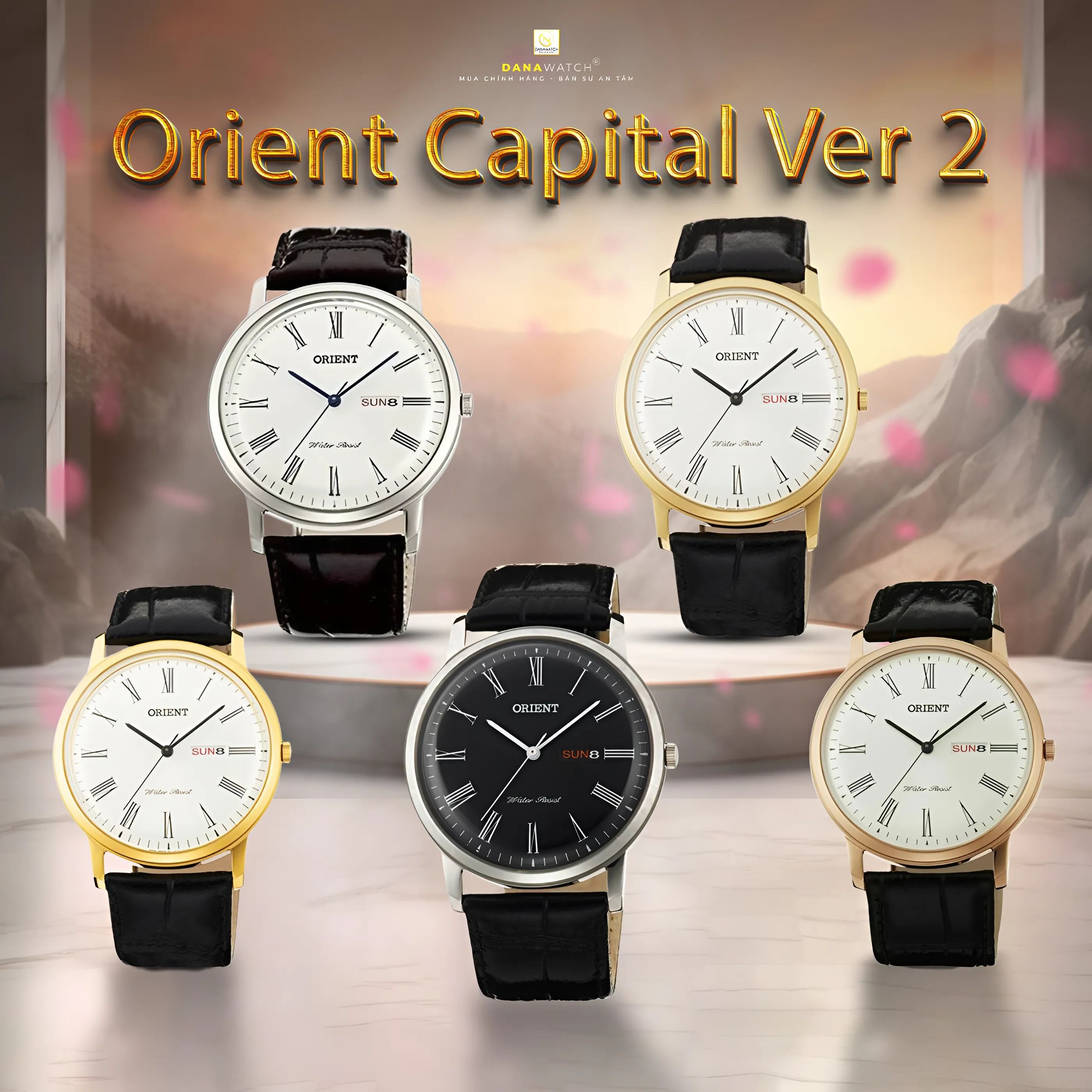 Đồng hồ Nam Orient Capital Ver 2 FUG1R007W6 – Tặng đồng hồ học sinh ...