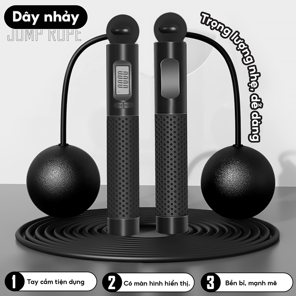 Mô tả BG - Dây Nhảy Bóng Thể Lực Chính Hãng Hỗ Trợ Tập Thể Dục, Thể Thao Tiện Lợi Tại Nhà - 8