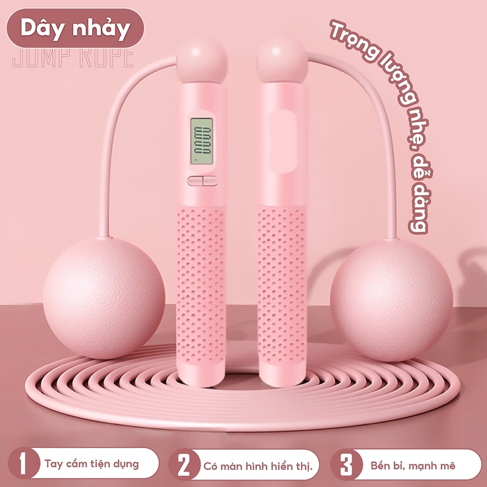 Mô tả BG - Dây Nhảy Bóng Thể Lực Chính Hãng Hỗ Trợ Tập Thể Dục, Thể Thao Tiện Lợi Tại Nhà - 3