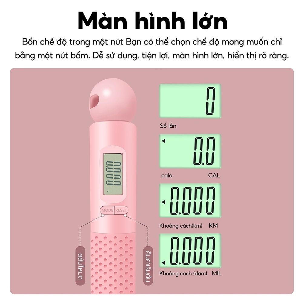 Mô tả BG - Dây Nhảy Bóng Thể Lực Chính Hãng Hỗ Trợ Tập Thể Dục, Thể Thao Tiện Lợi Tại Nhà - 4