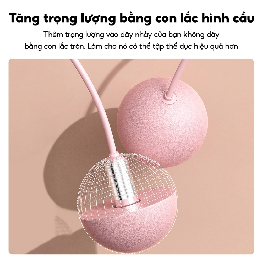 Mô tả BG - Dây Nhảy Bóng Thể Lực Chính Hãng Hỗ Trợ Tập Thể Dục, Thể Thao Tiện Lợi Tại Nhà - 6